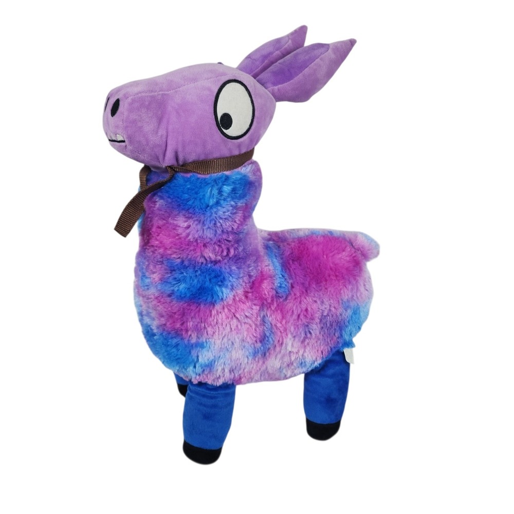 Fortnite Loot Llama Plush Toy Purple Blue Pink Collectible Video Game Plushie